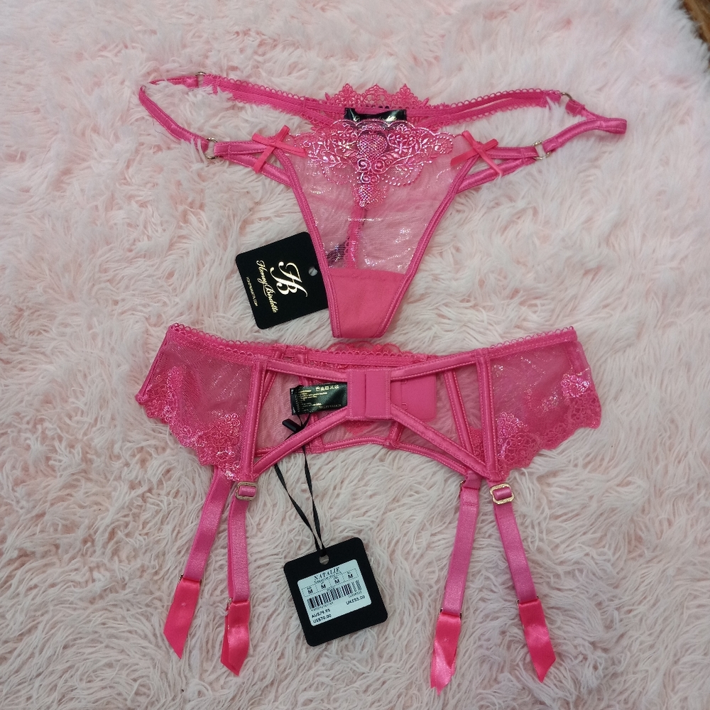 Honey Birdette luxury panty &Suspender PANTY SOLD ONLY HAVE GARTER BELT WASPIE! - Picture 9 of 16